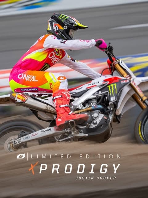 O'Neal Prodigy limited edition race action shot