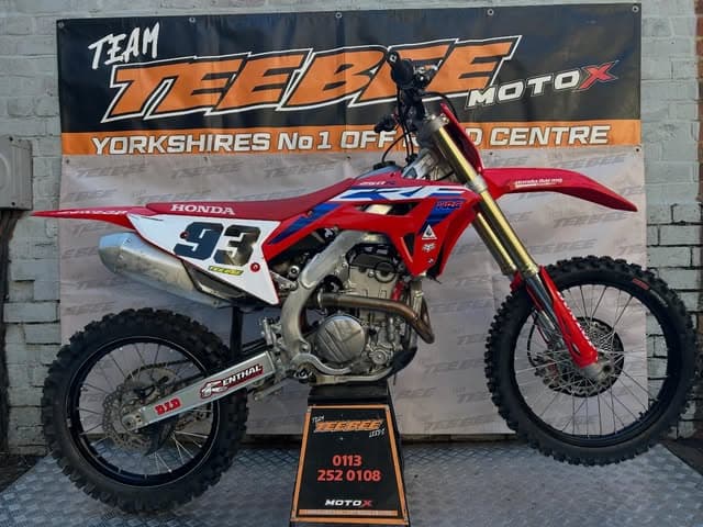 Honda CRF 93 ready for collection at Tee Bee Motorcycles