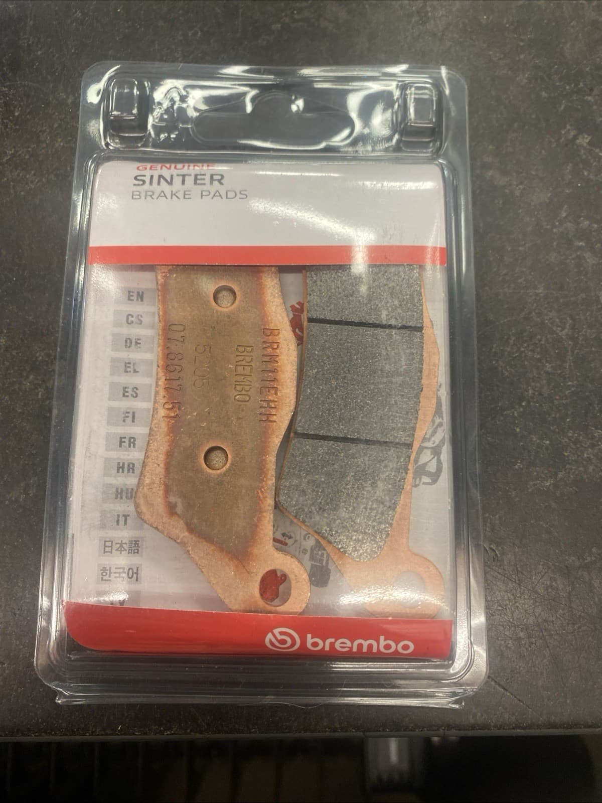 BREMBO FRONT BRAKE PAD 07BB0495 KTM 65-450 HSQ 65-610 GAS 65-450