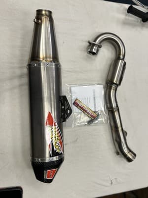 Pro Circuit T-6 stainless titanium full exhaust system - Kawasaki KX250 2020