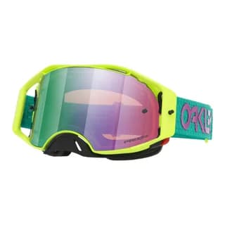 Oakley airbrake celeste B1B MX goggle w/ jade pryzm lens