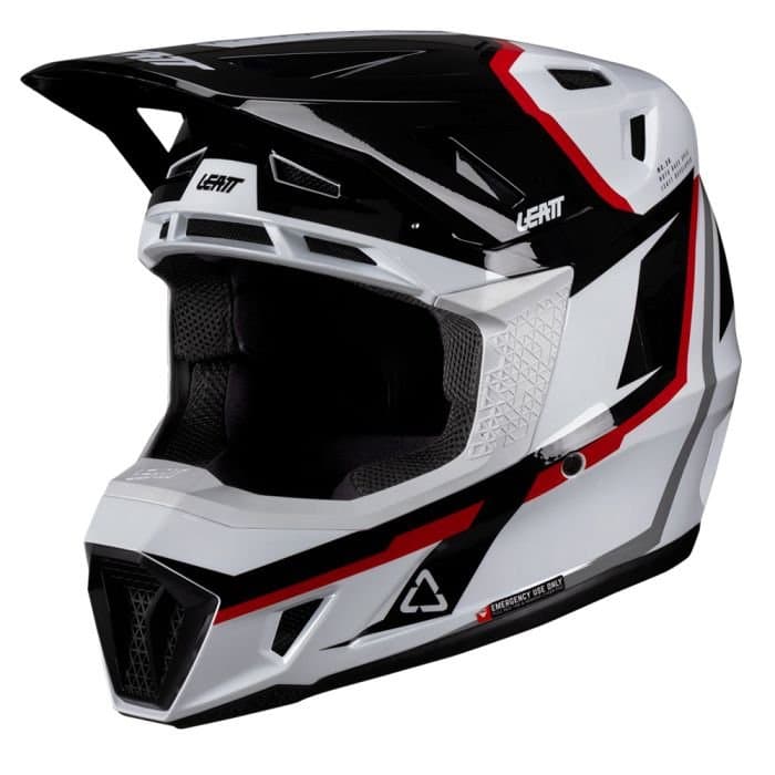 Leatt 7.5 Helmet Red/White