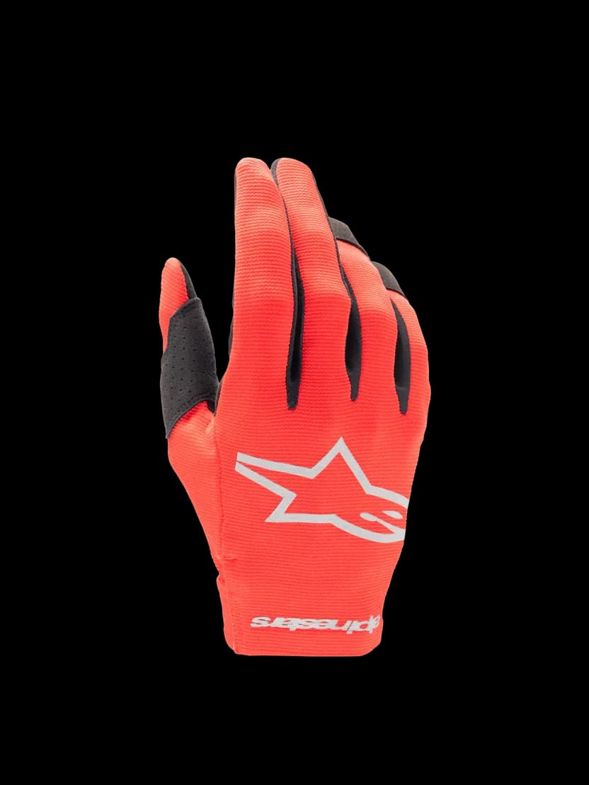 Alpinestars radar gloves mars red/silver