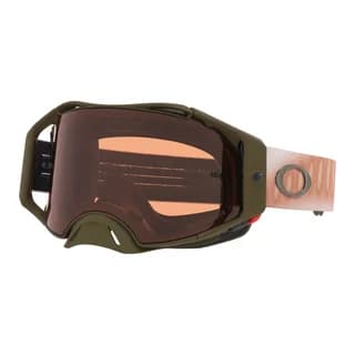 Oakley airbrake mist orb MX goggle with bronze prizm lens