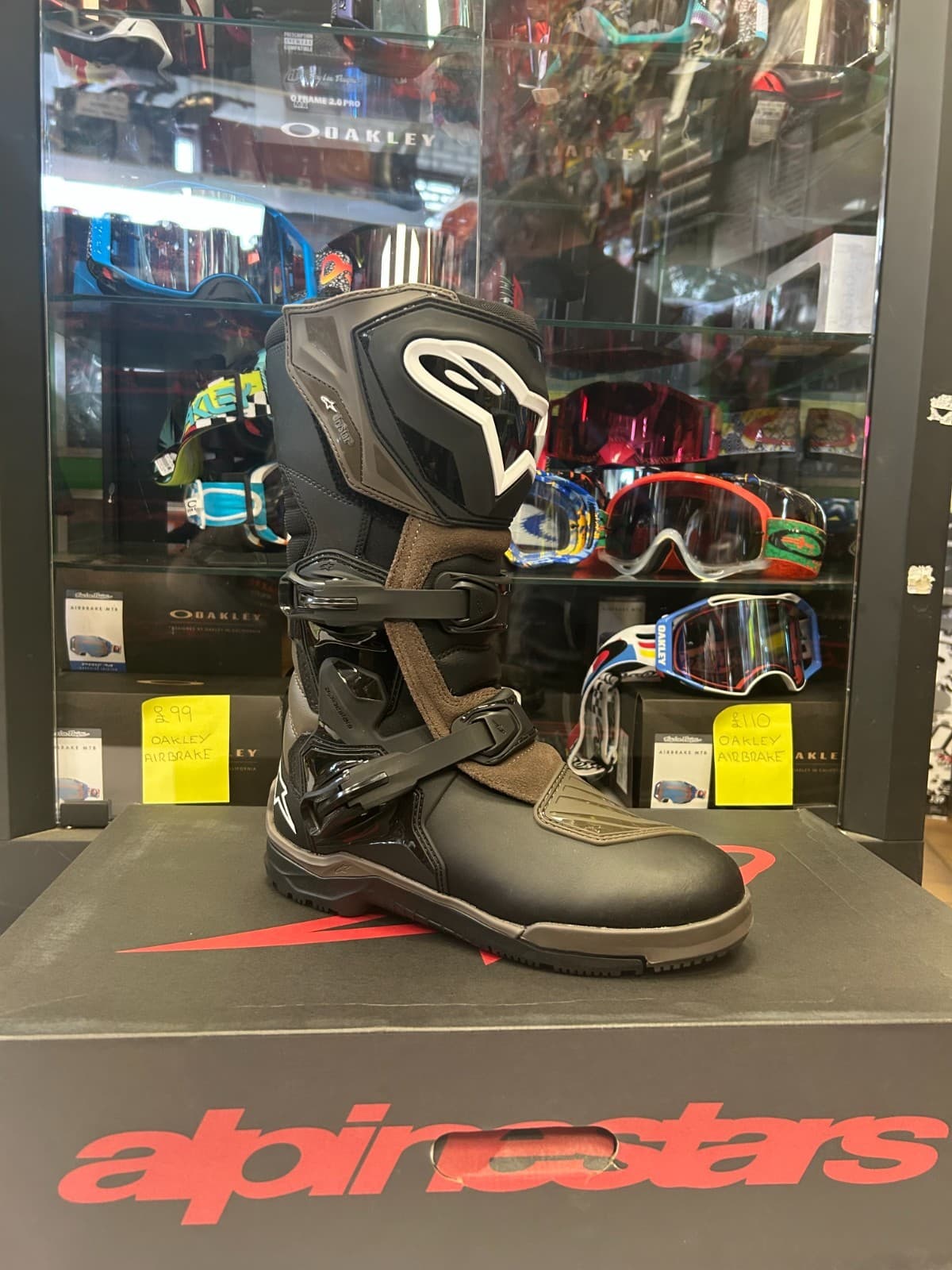 Alpinestars corozal adventure drystar V2 boots black/brown