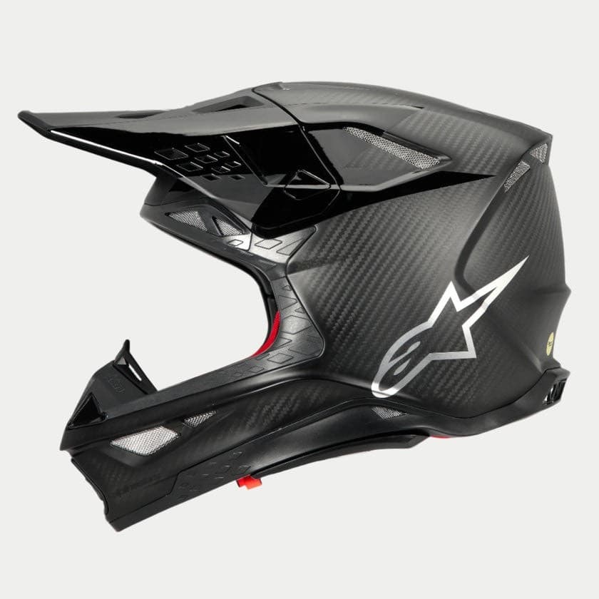 Alpinestars S-M10 helmet ECE 22.06 motocross/enduro/off-road carbon black