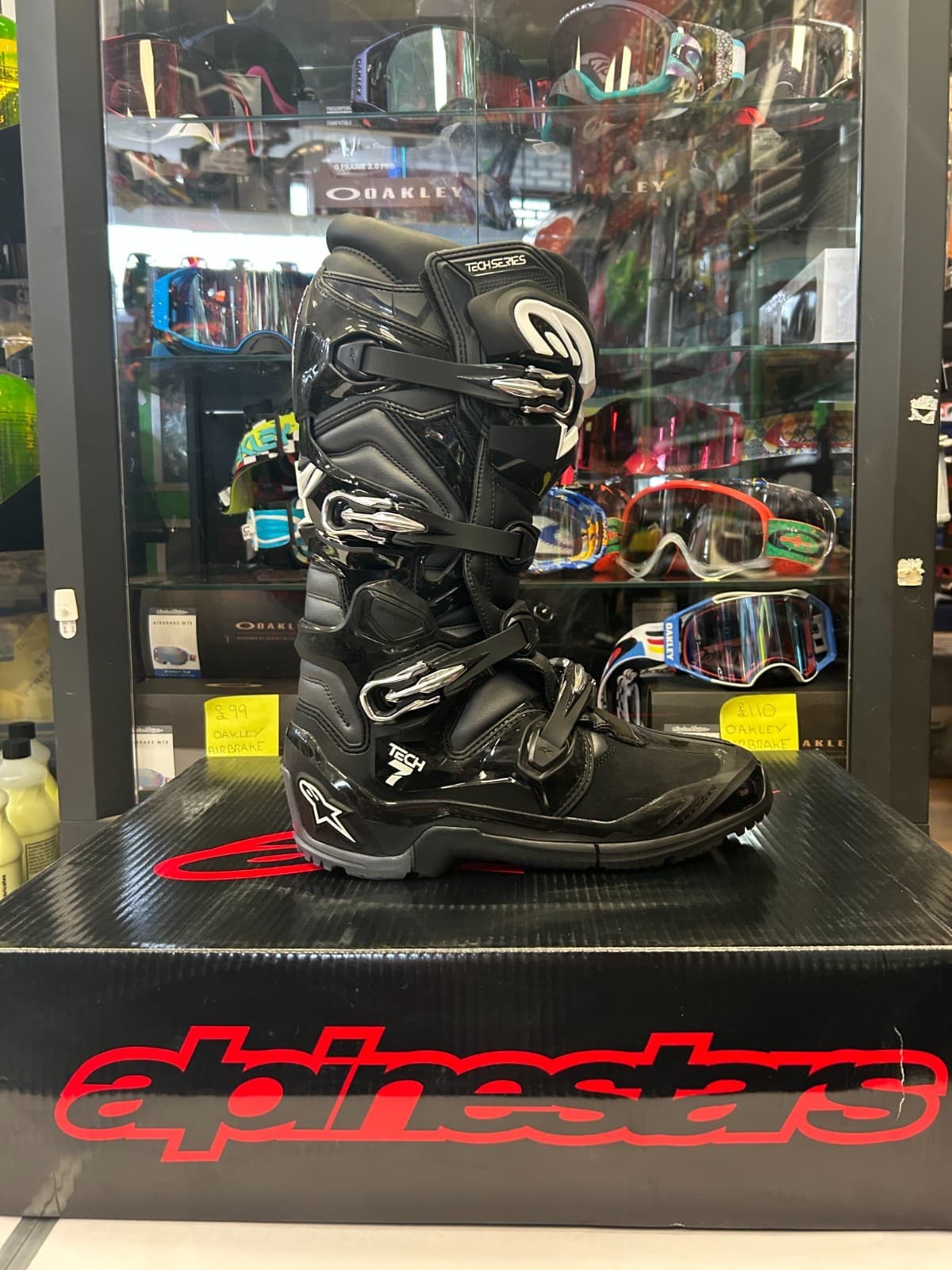 Alpinestars tech 7 enduro anthracite black/white