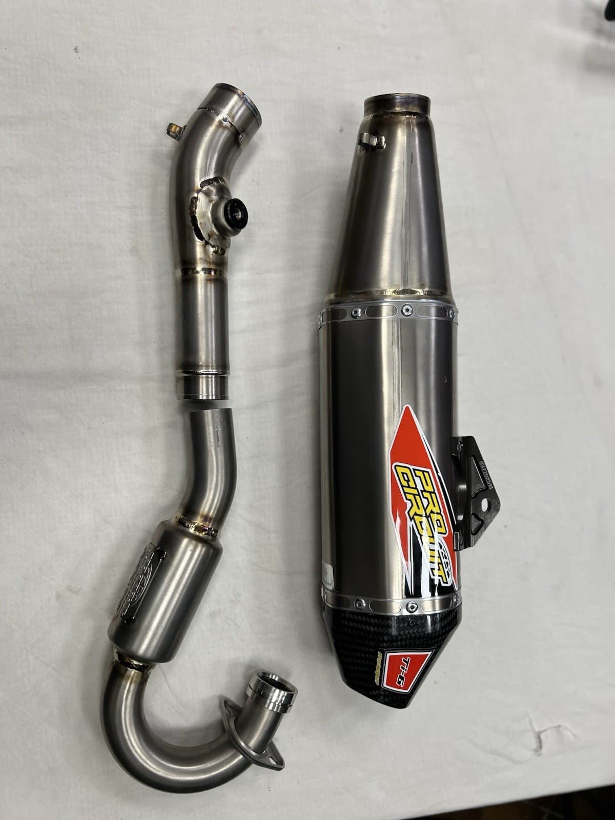 KAWASAKI KXF250 2020 PRO CIRCUIT Ti-6 FULL TITANIUM EXHAUST SYSTEM