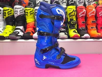Alpinestars tech 7 motocross/enduro boots blue