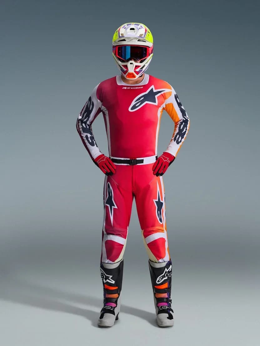 Alpinestars Racer Portl 2026 Full Kit Red Grey