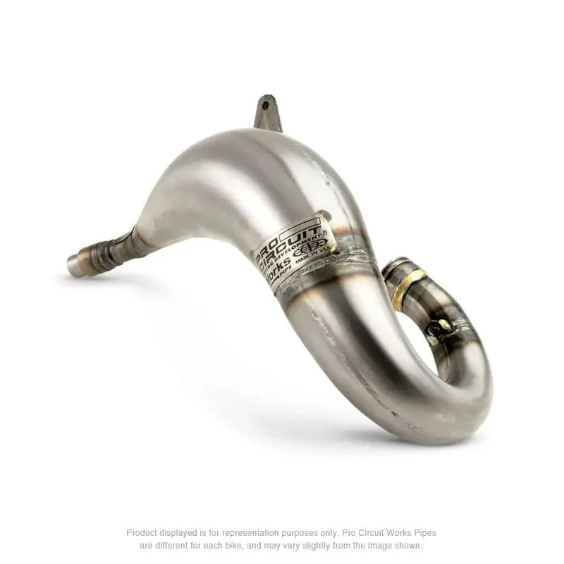 Pro Circuit full exhaust system works front pipe 304 silencer - Honda CR125R 1989