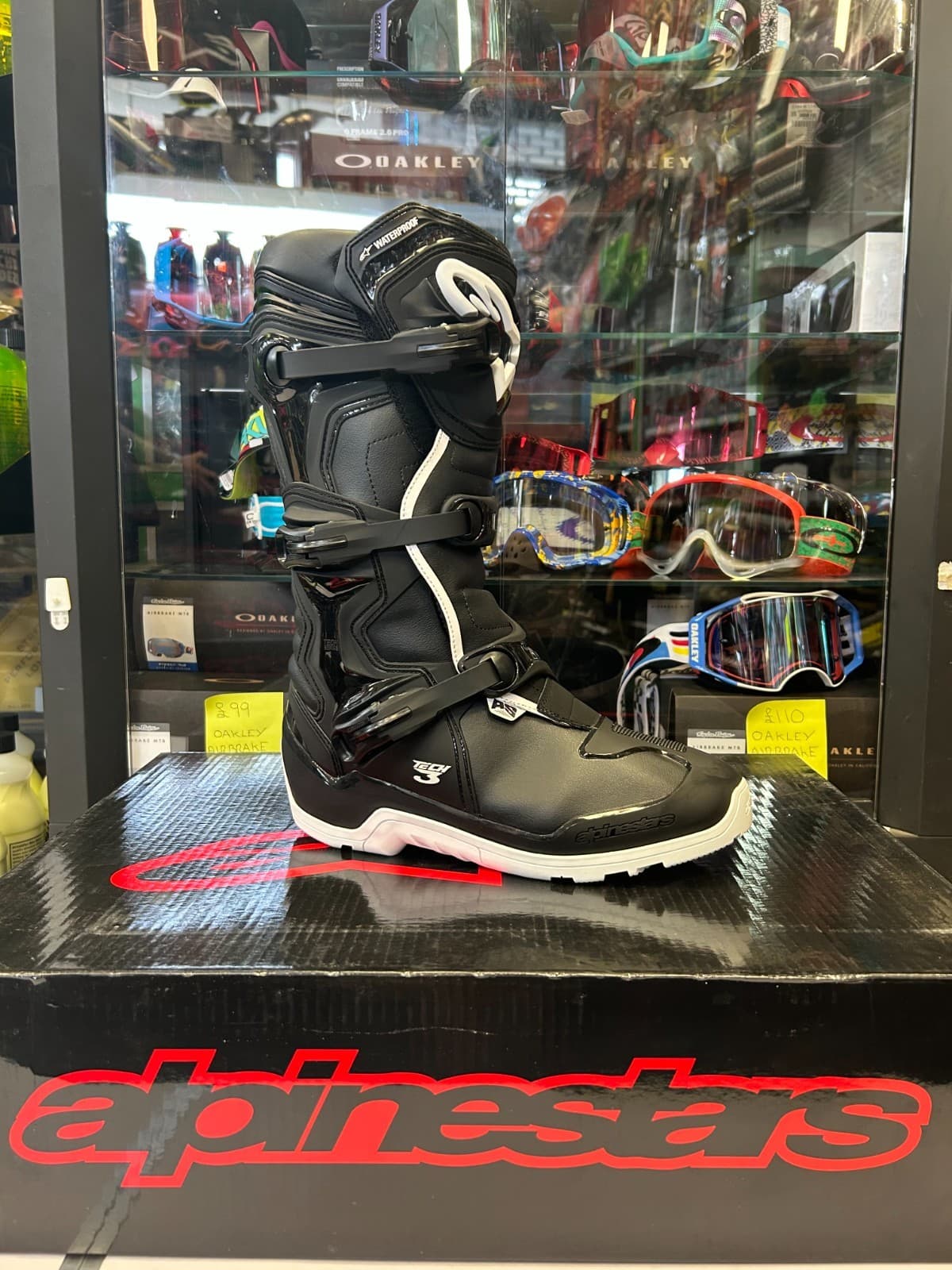 Alpinestars tech 3 waterproof boots black