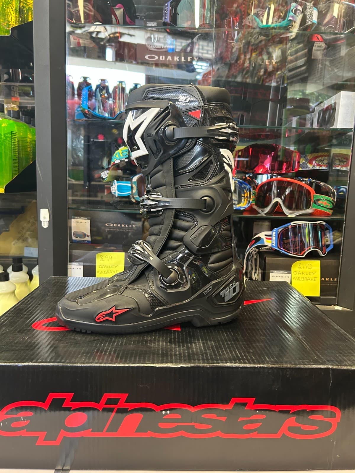 Alpinestars tech 10 enduro boots black