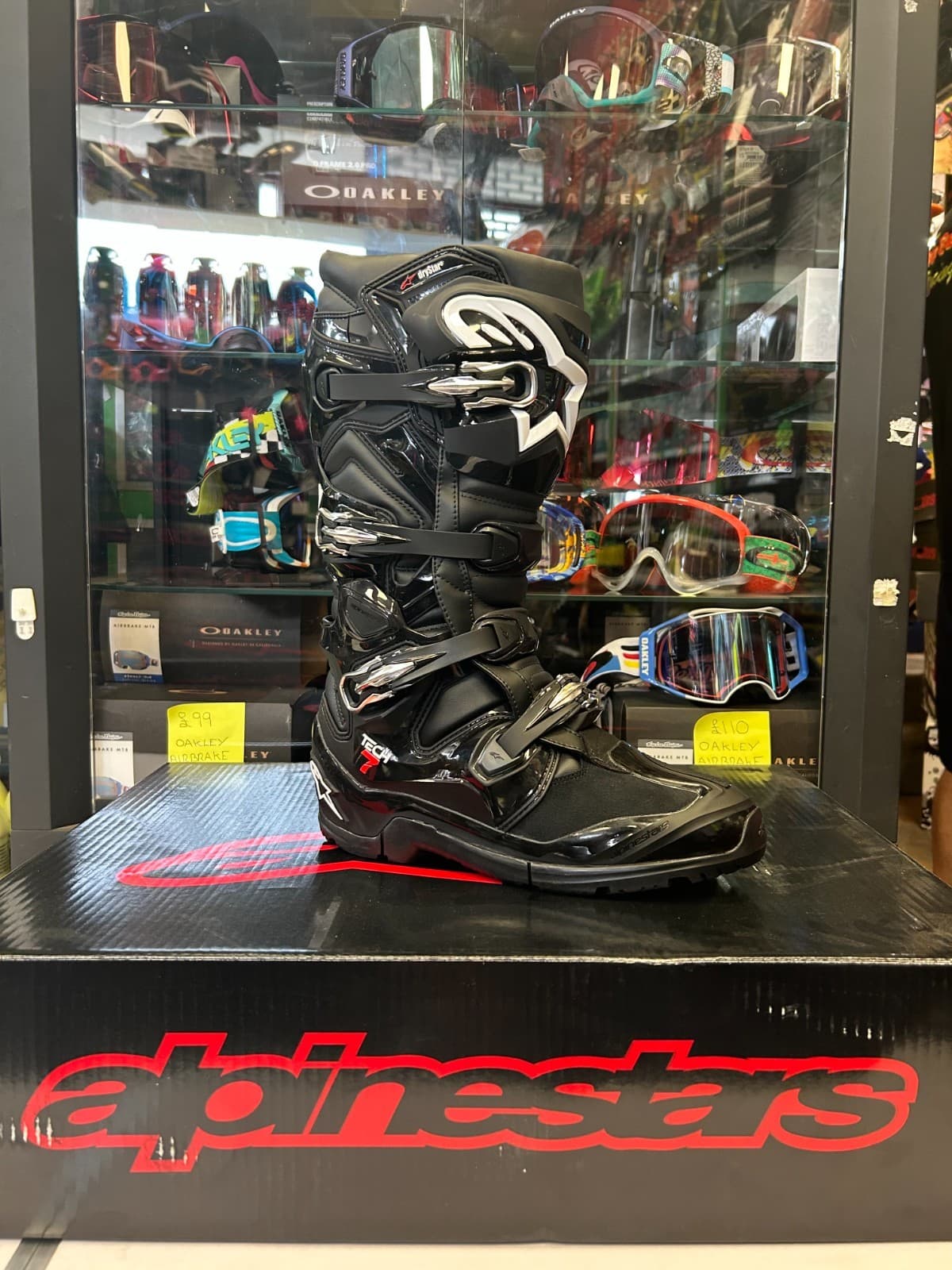 Alpinestars tech 7 enduro drystar boots black